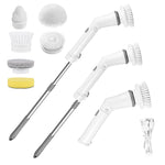 Electric Spin Scrubber cordless rechargeable bathroom cleaning brush