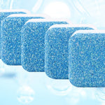 Washing machine tub cleaner tablets for deep cleaning and odor removal
