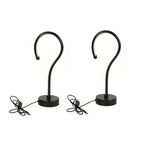 2PCS Creative Question Mark Shape USB Table Lamp with Three-Color Dimming LED Light