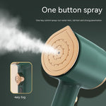 Portable garment steamer for wrinkle removal and clothing care