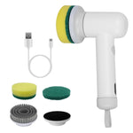 Electric Spin Scrubber cordless rechargeable bathroom cleaning brushd