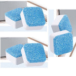 Washing machine tub cleaner tablets for deep cleaning and odor removal