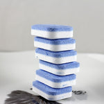 Washing machine tub cleaner tablets for deep cleaning and odor removal