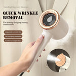 Portable garment steamer for wrinkle removal and clothing care