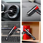 Wired red silver handheld car vacuum cleaner portable mini desktop vacuum