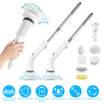 Electric Spin Scrubber cordless rechargeable bathroom cleaning brush