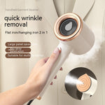 Portable garment steamer for wrinkle removal and clothing care